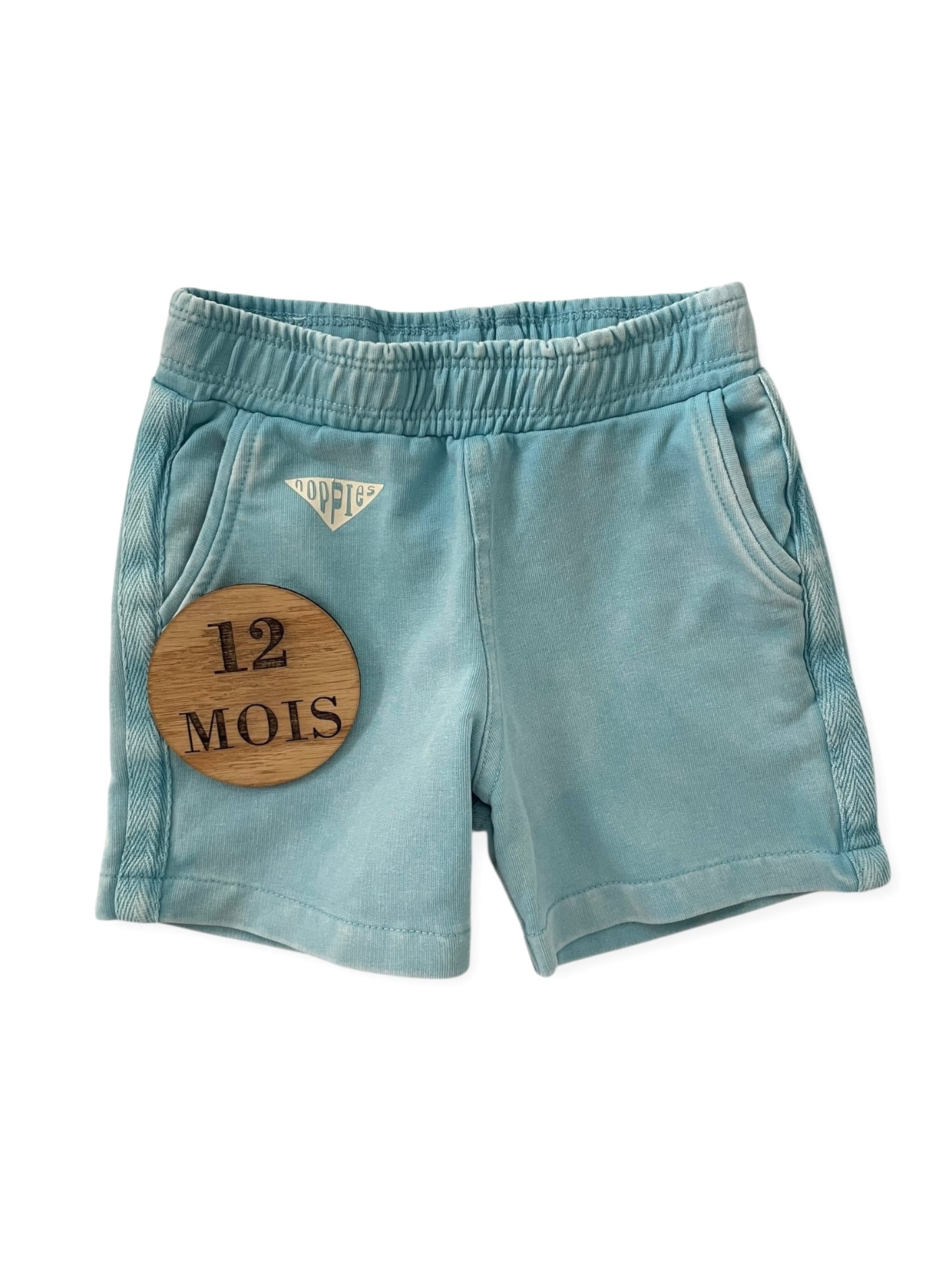 Short bleu-ciel délavé, Noppies
