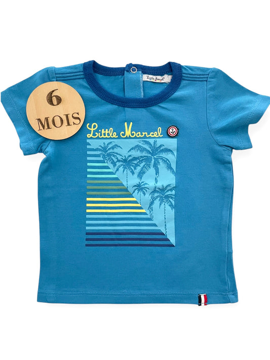 Tee-shirt bleu, Little Marcel
