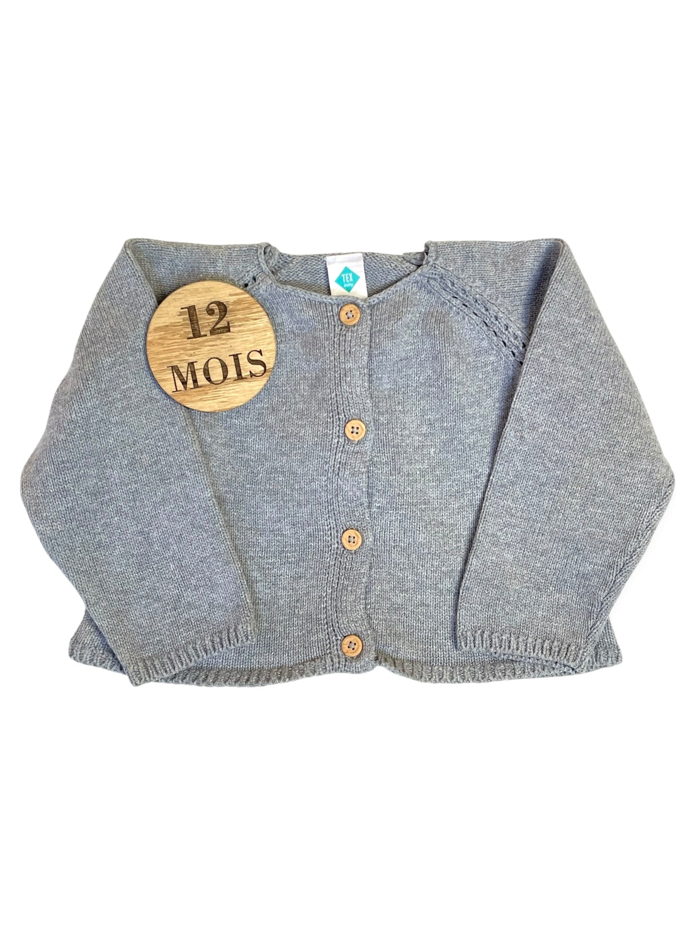 Gilet, gris, TEX