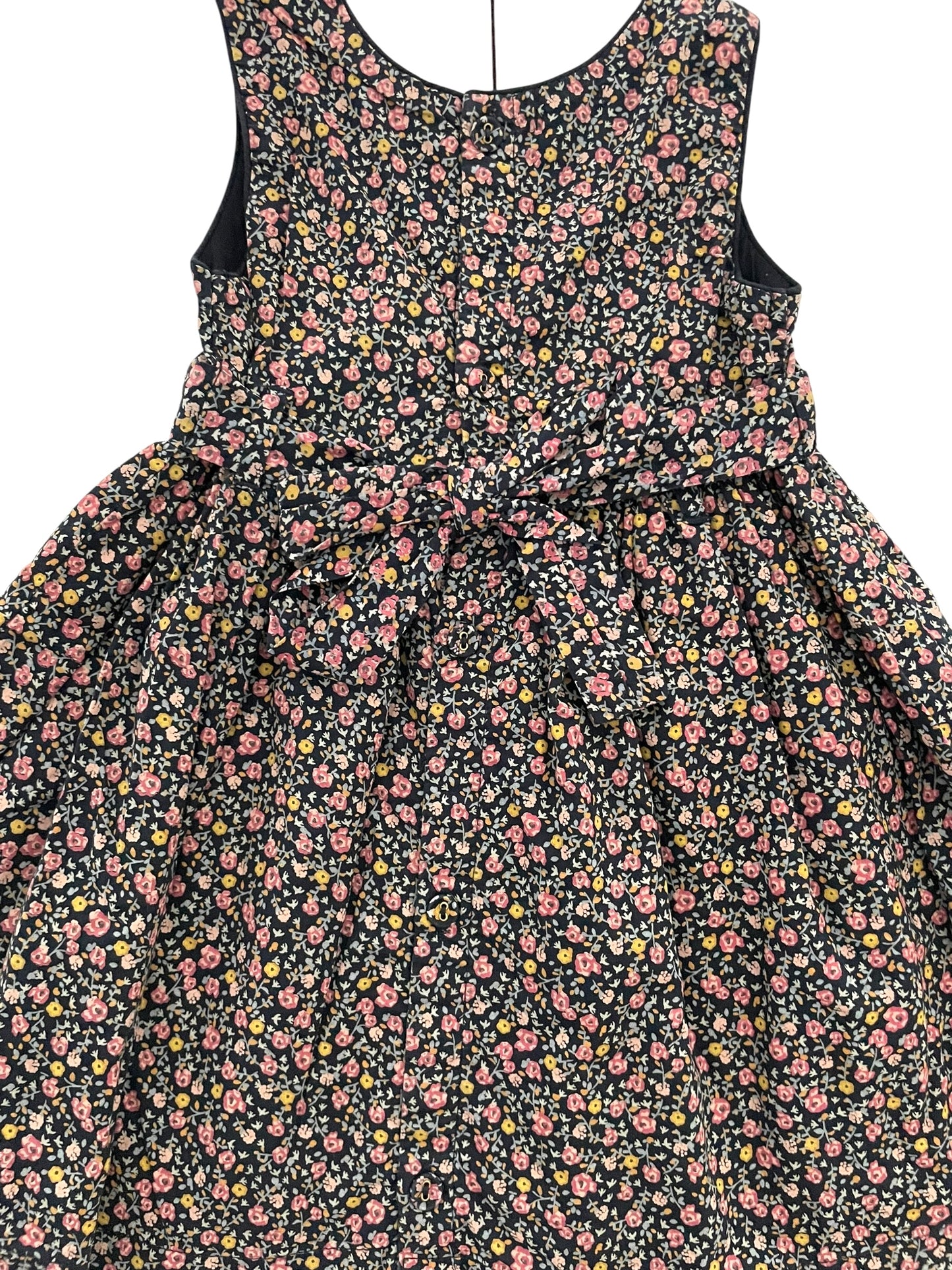 Robe fleurie, noeud dans le dos,Kiabi