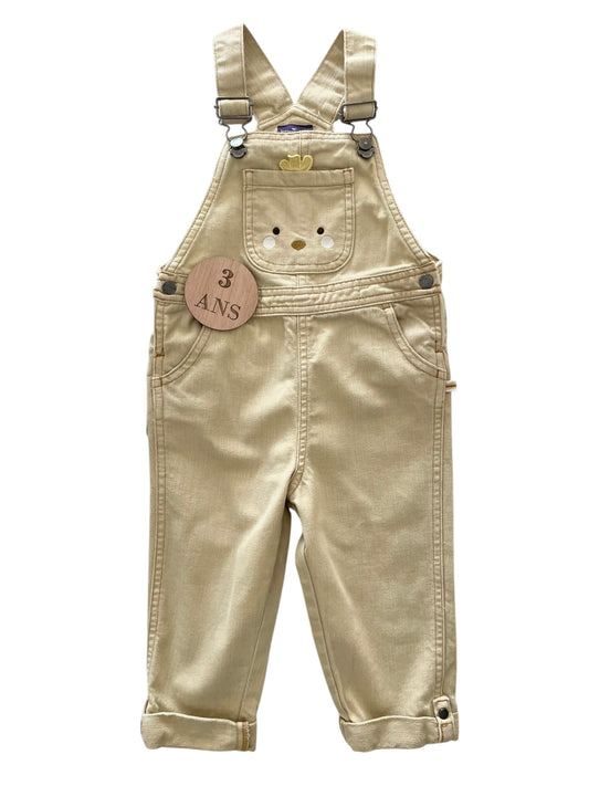 Salopette en jean, crème, Sergent Major