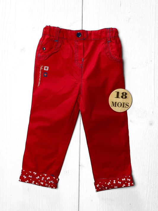 Pantalon imperméable, rouge, Tissaïa