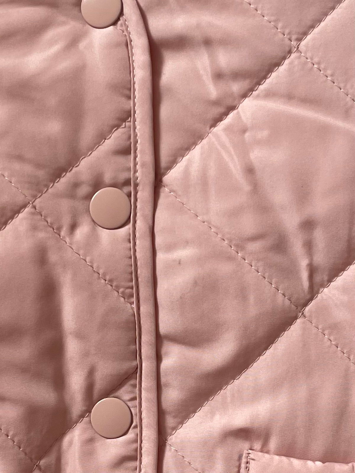 Veste matelassée, rose, Pommette