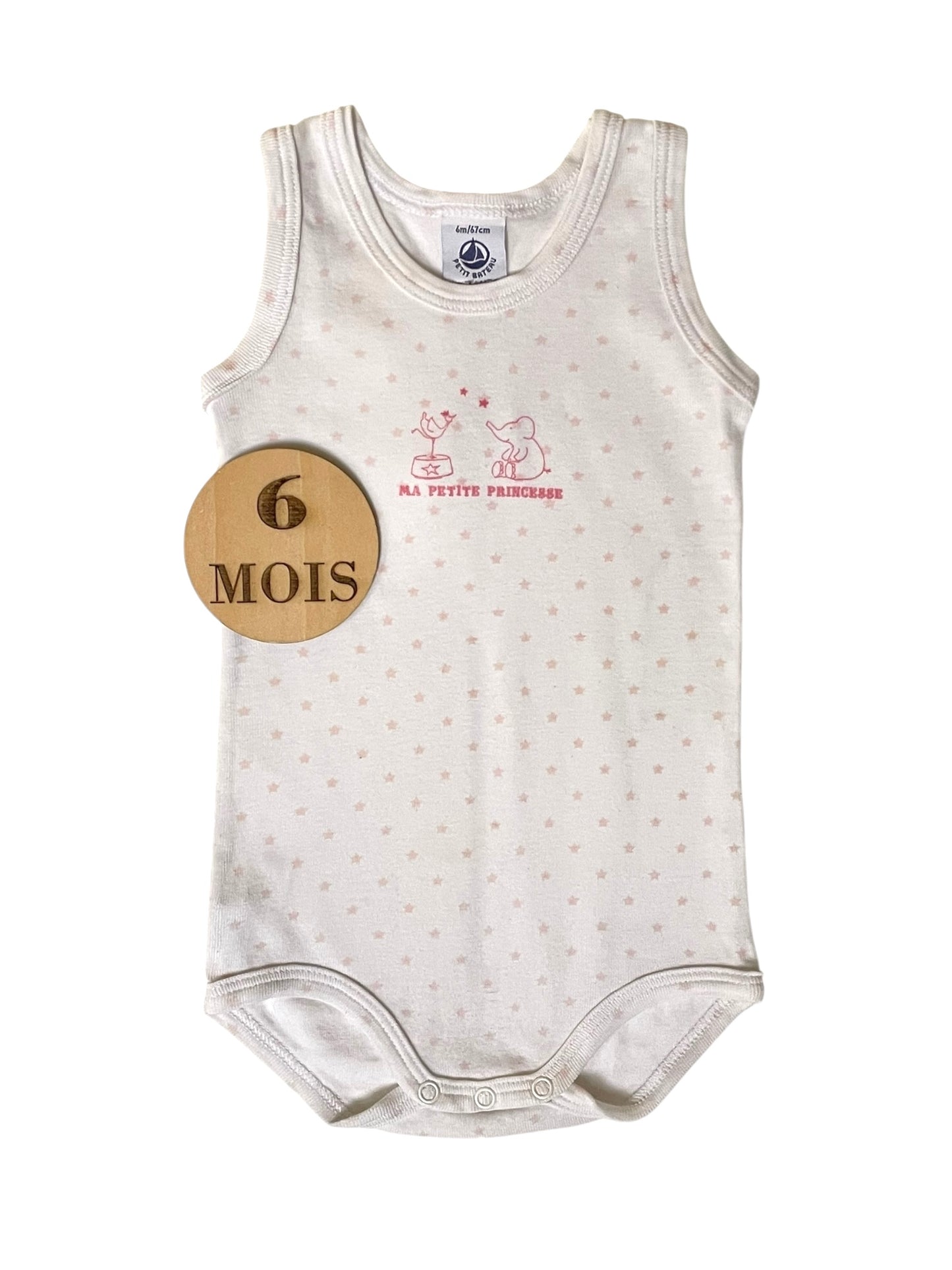 Body débardeur étoile, Petit Bateau