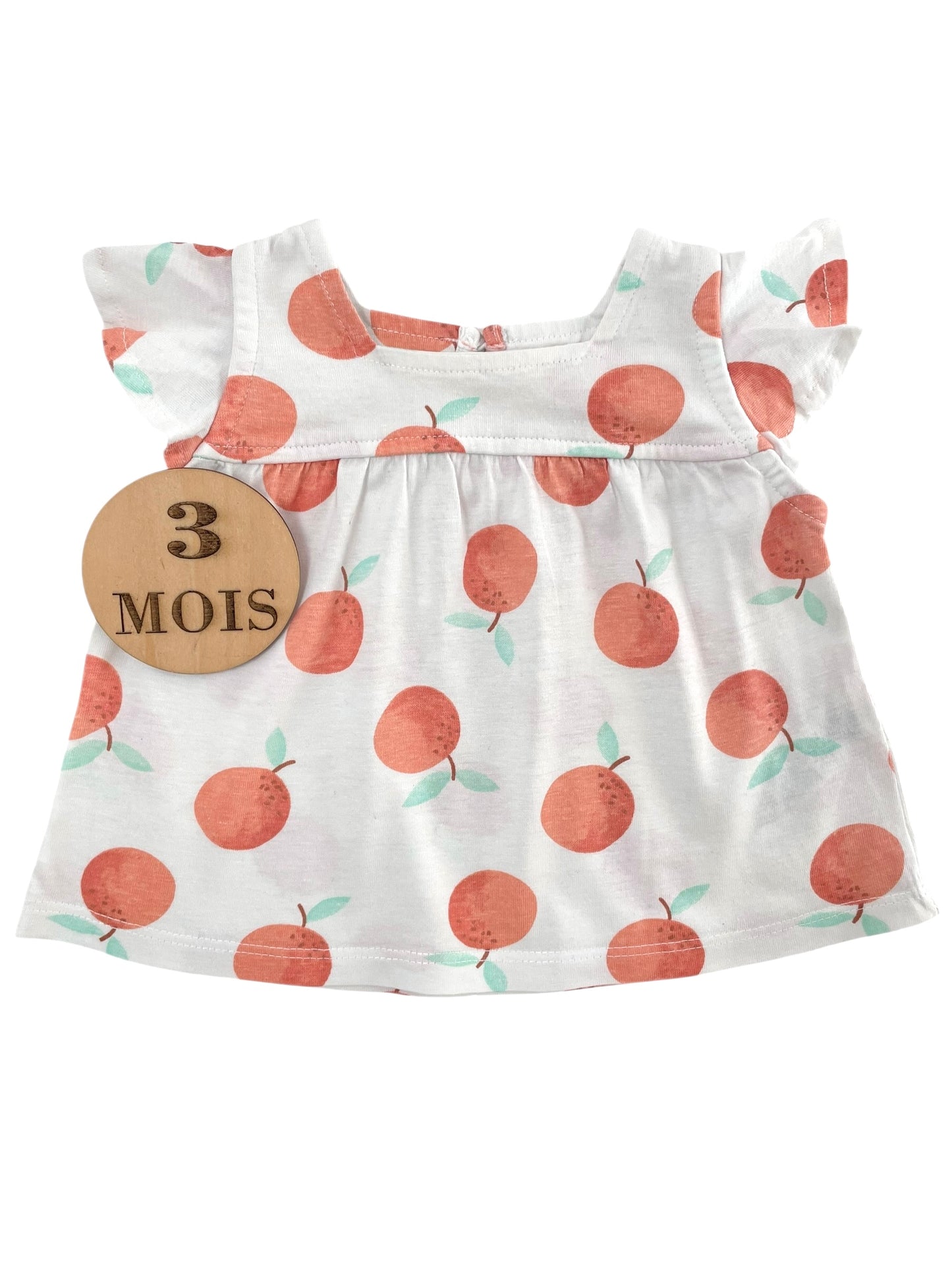 Blouse, fruits, TEX
