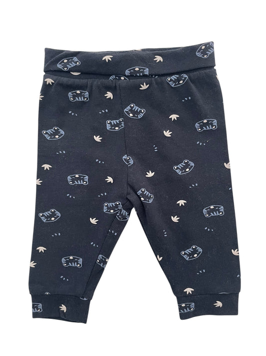Legging bleu-nuit, tigres, Vertbaudet