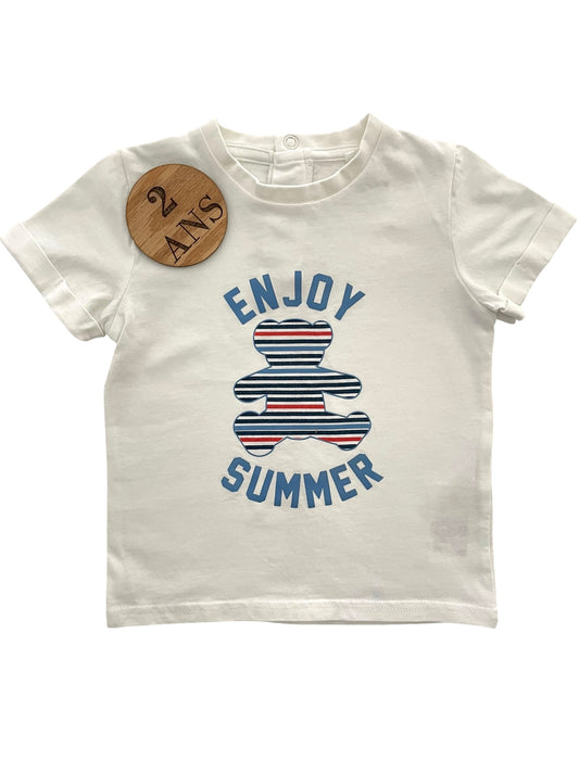Tee-shirt blanc, Lulu Castagnette
