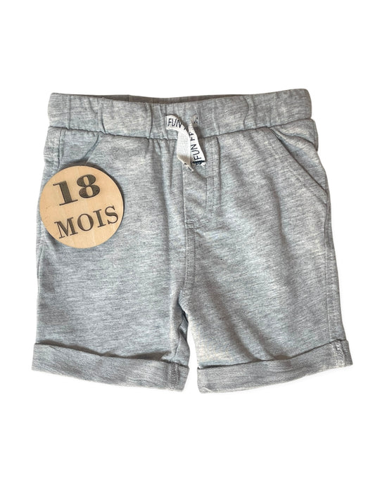 Short coton gris, TAO