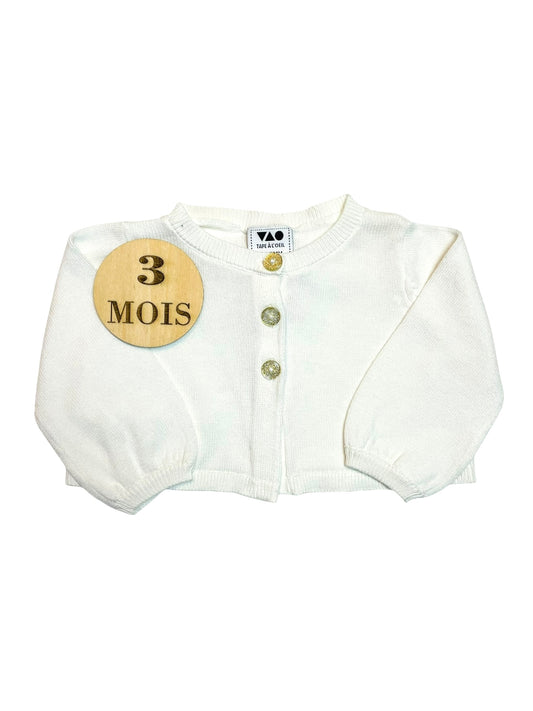 Gilet court blanc, TAO