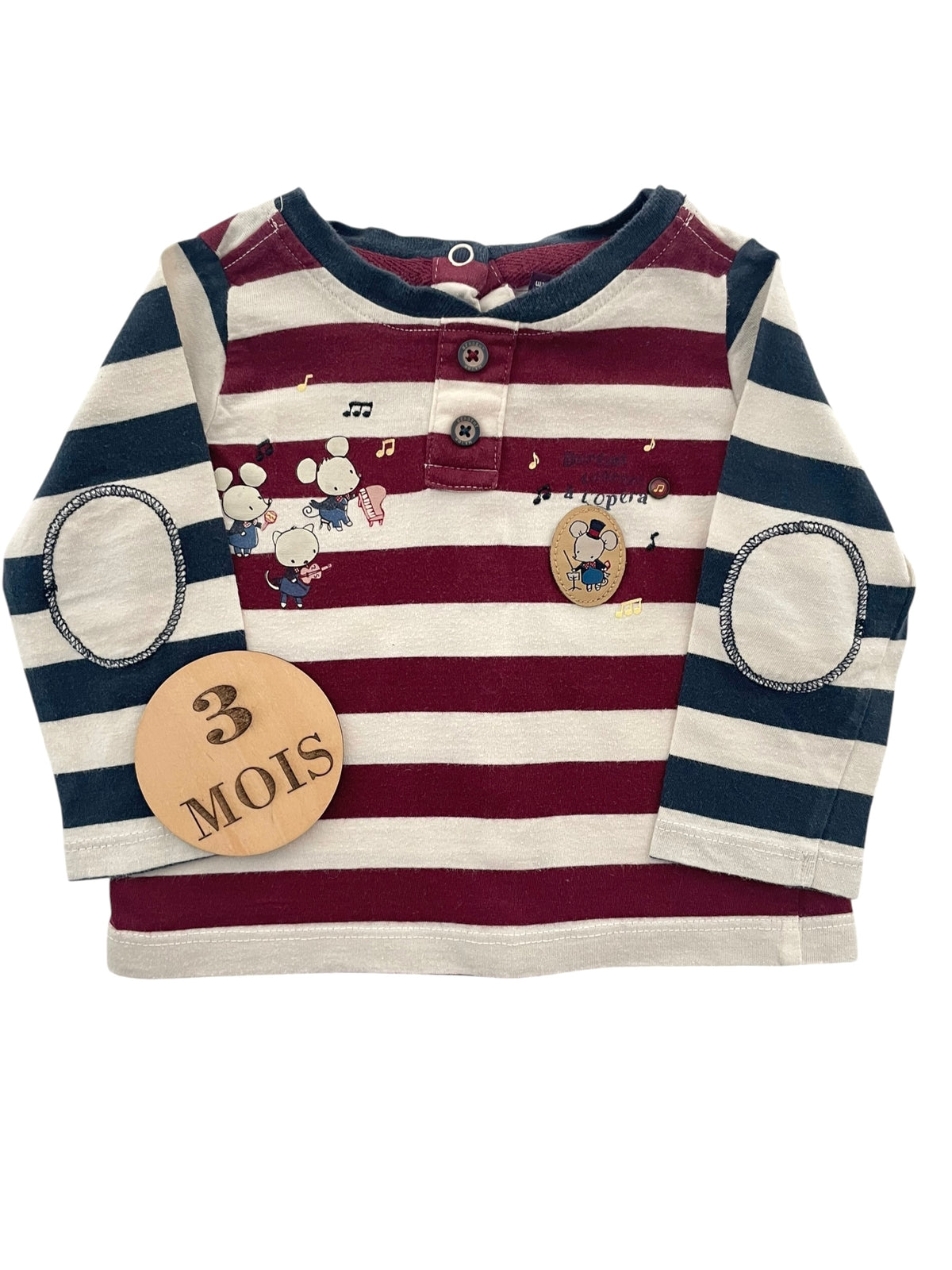 Tee-shirt rayé, Sergent Major