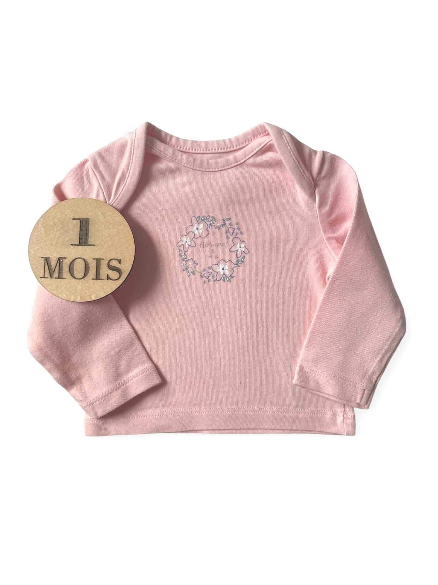 Box 10 pièces, rose, 1 mois