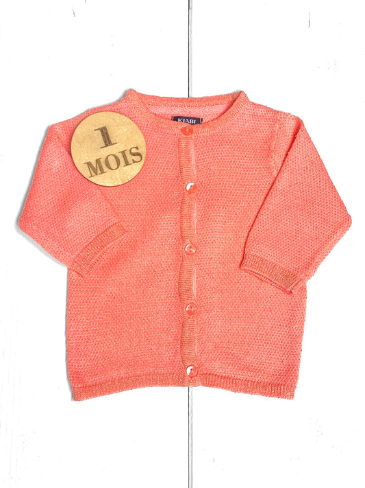 Gilet rose vif, Kiabi