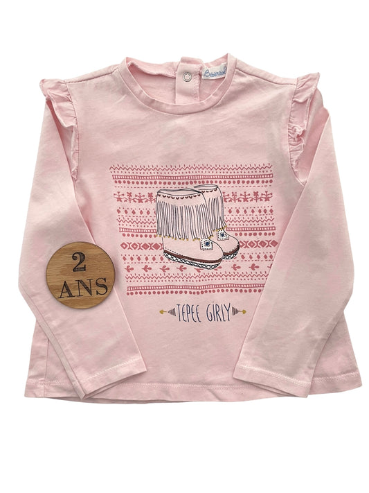 T-shirt rose, Bébé rêve