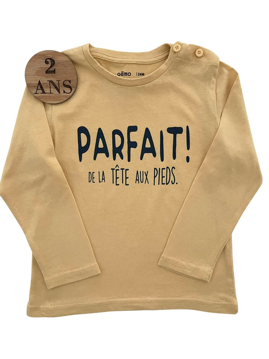 Tee-shirt, jaune pâle, Gémo