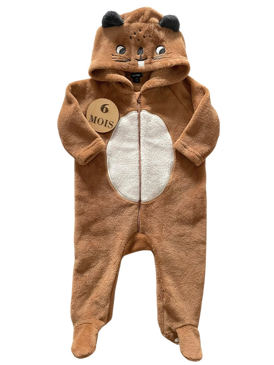 Combinaison polaire/ surpyjama , castor, Kiabi