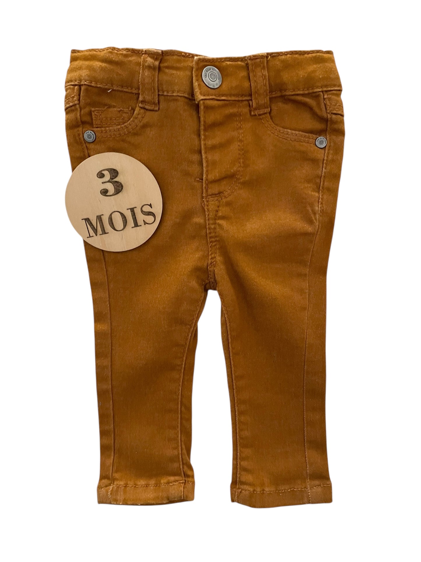 Jean slim, orange, TAO