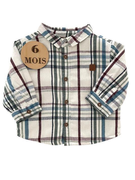 Chemise fourrée à carreaux, Obaïbi