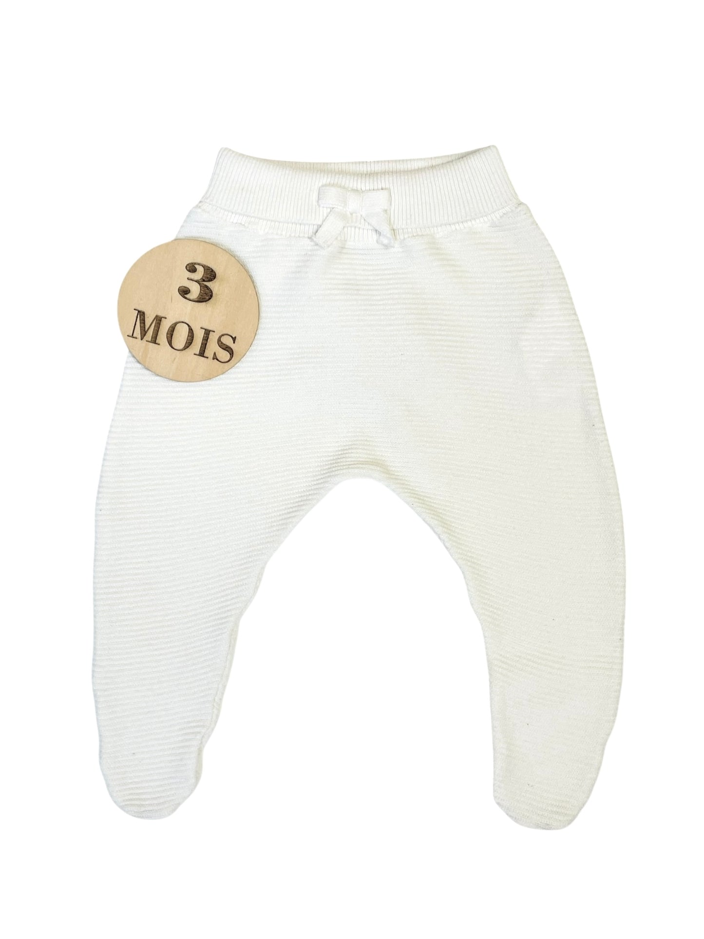 Pantalon en mailles, blanc, Obaibi