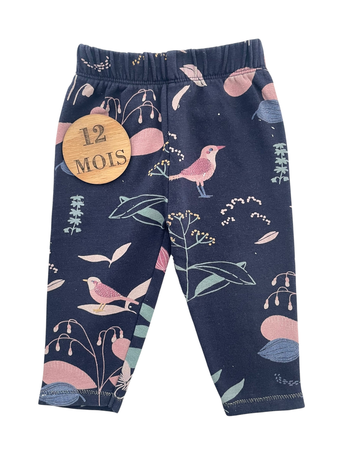 Jogging bleu-nuit, oiseaux, TAO