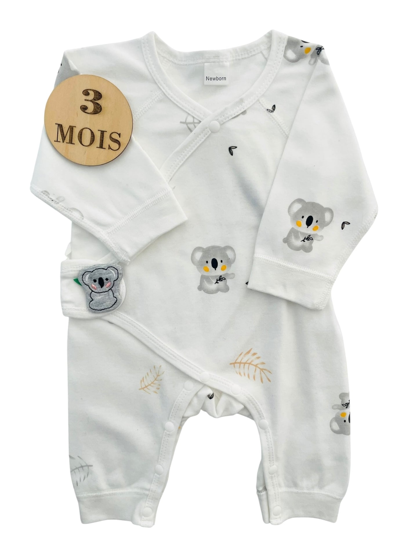 Combipantalon blanche, koalas