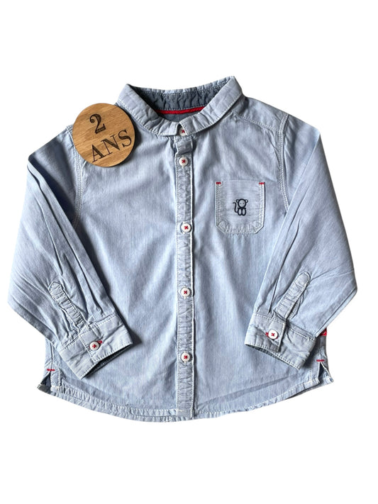 Chemise bleu-clair, Obaïbi