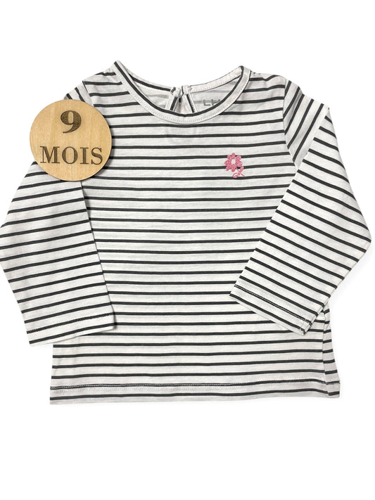 Tee-shirt rayé, La halle