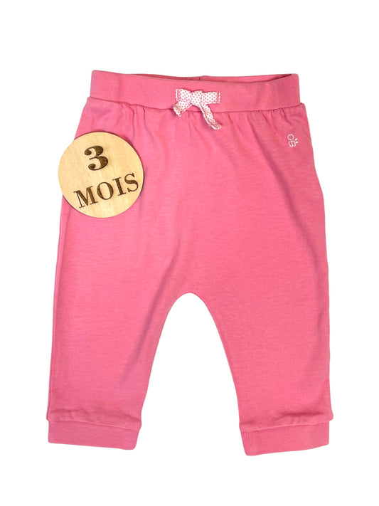 Pantalon rose, souple, Obaïbi