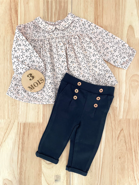 Ensemble blouse et legging