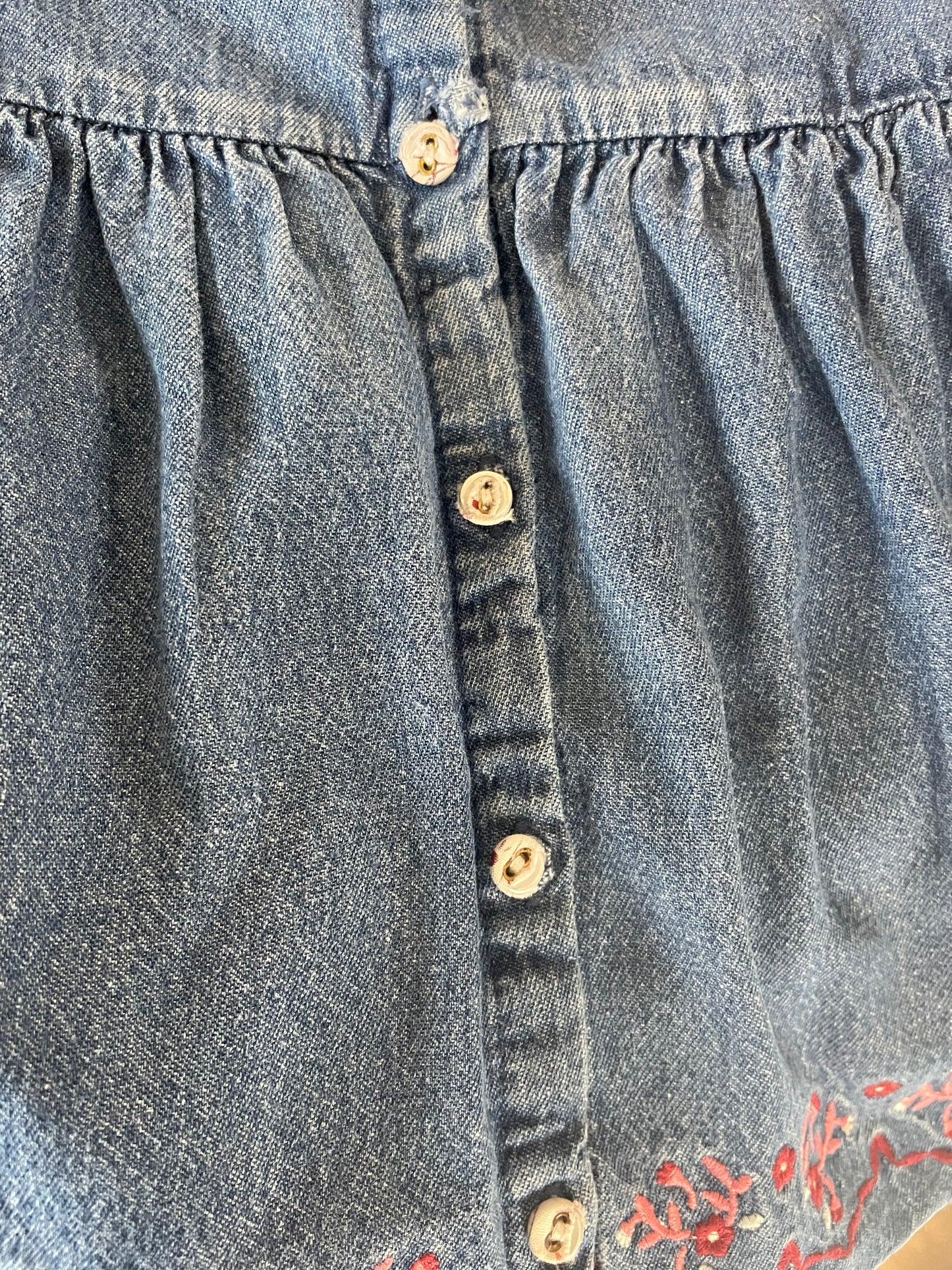 Robe en jean, doublée, Sergent Major