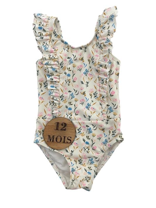 Maillot de bain, fleuri, TAO