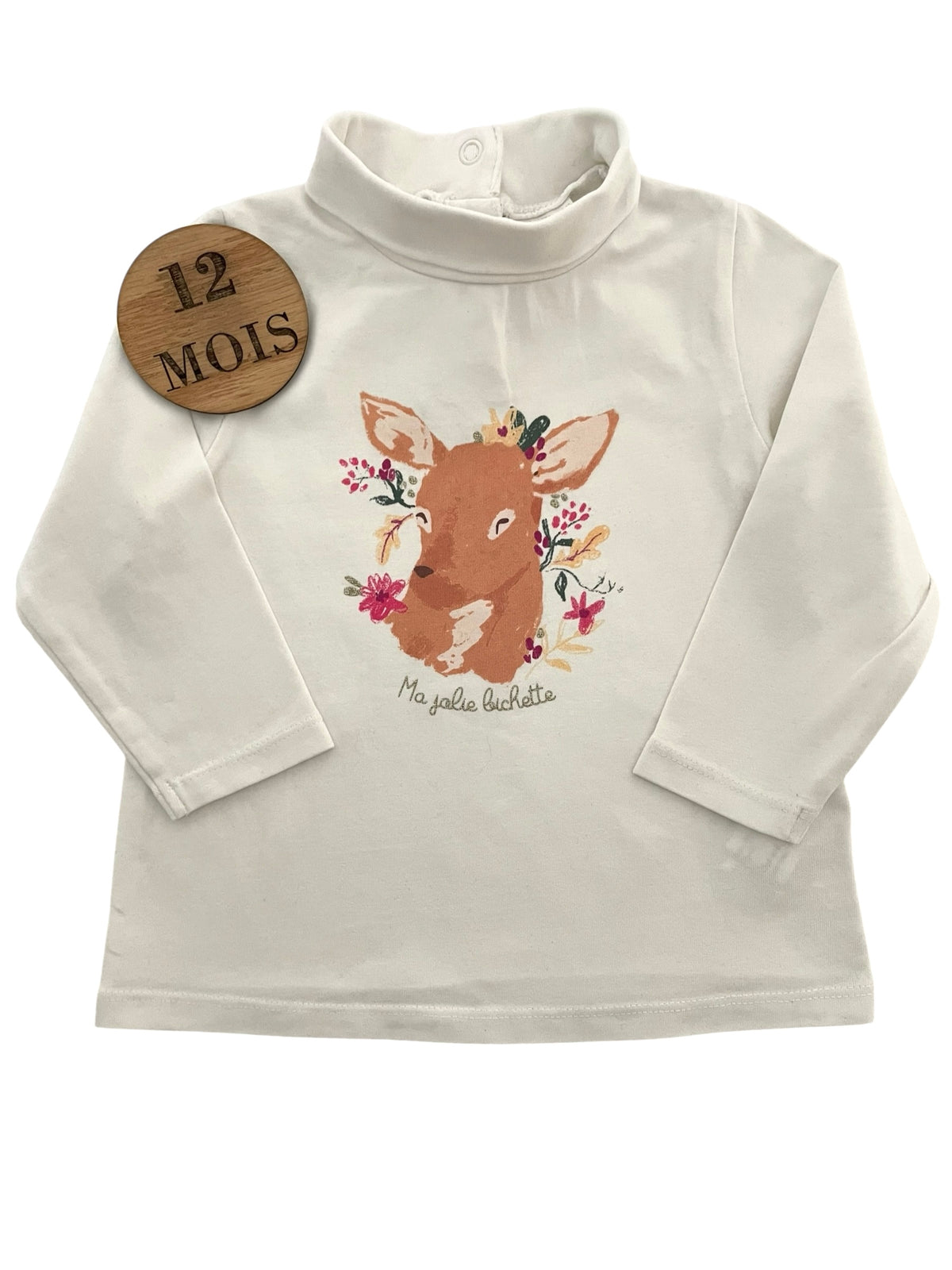 Sous-pull, écru, biche, TAO
