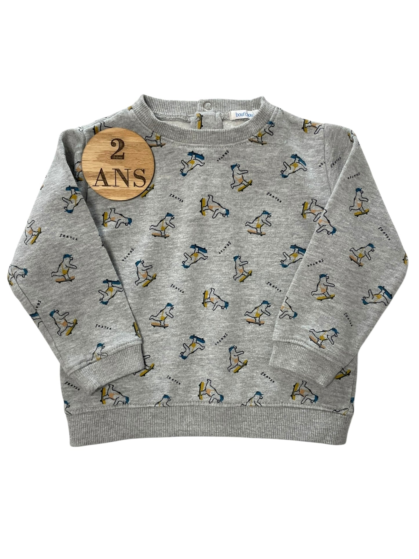 Sweat gris, Bout’chou