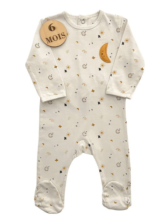Pyjama coton écru, Kiabi