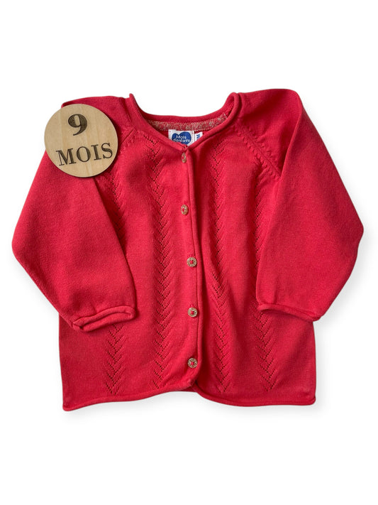 Gilet rose / rouge , Mots d’enfants