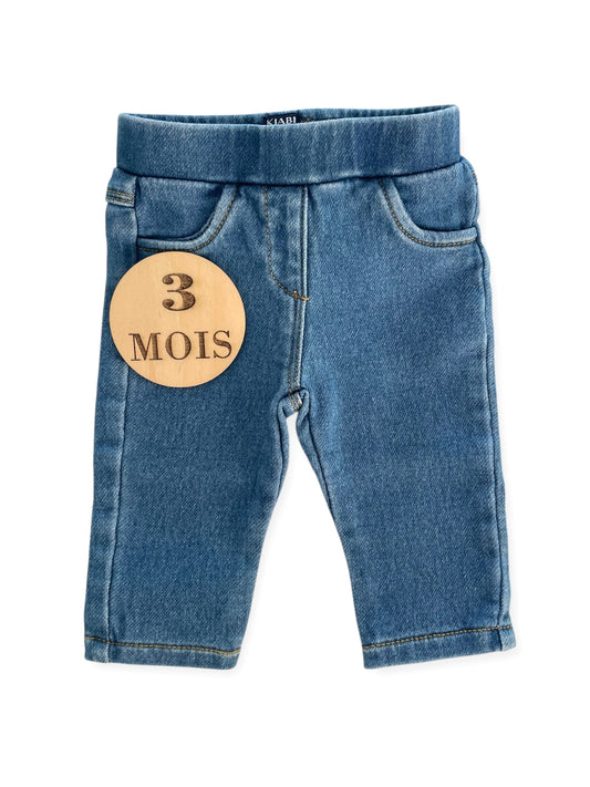 Jean taille élastique, Kiabi