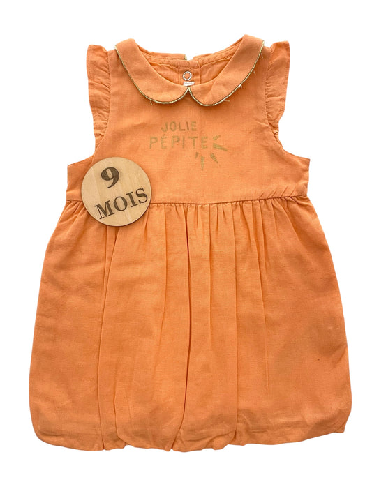 Robe en toile, orange, Orchestra