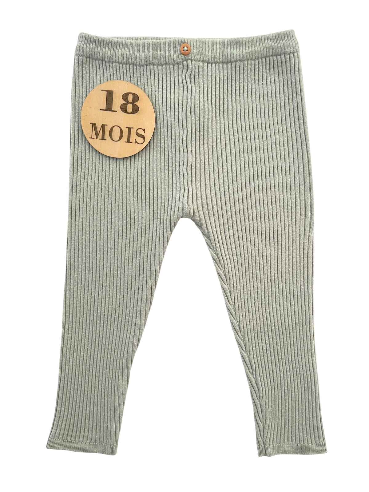 Legging en mailles, vert, C&A