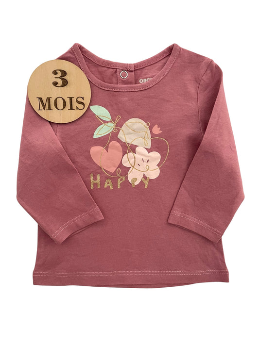 Tee-shirt rose foncé, Orchestra