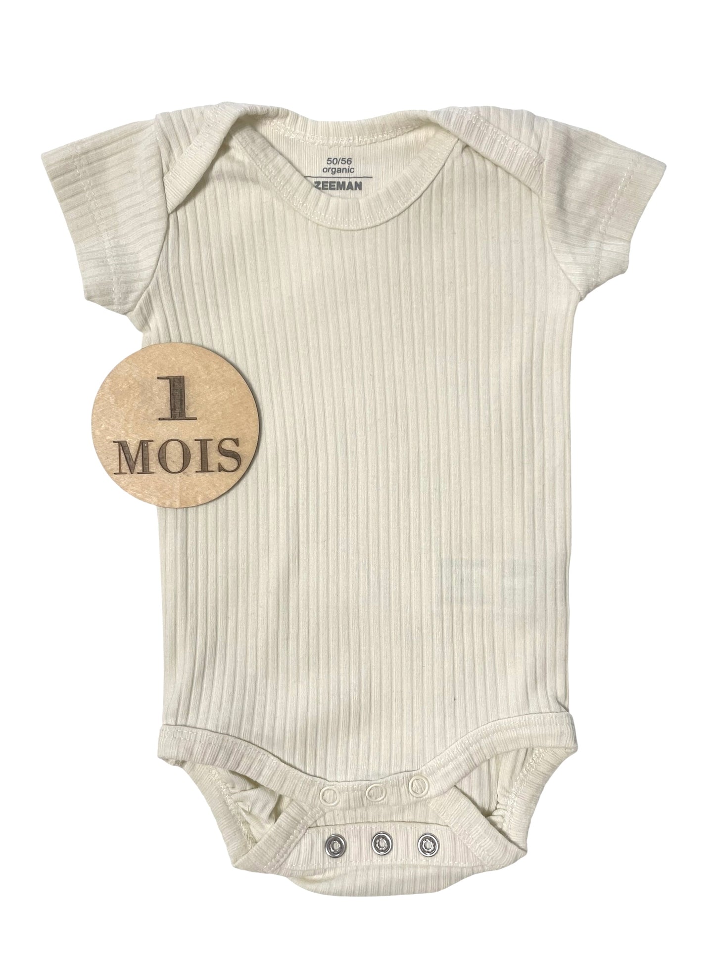 Body côtelé écru, Zeeman