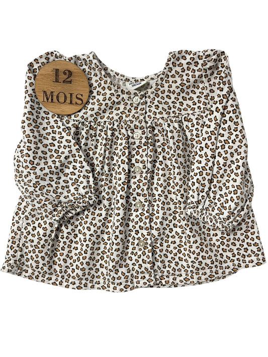 Chemisier, motifs léopard, TAO