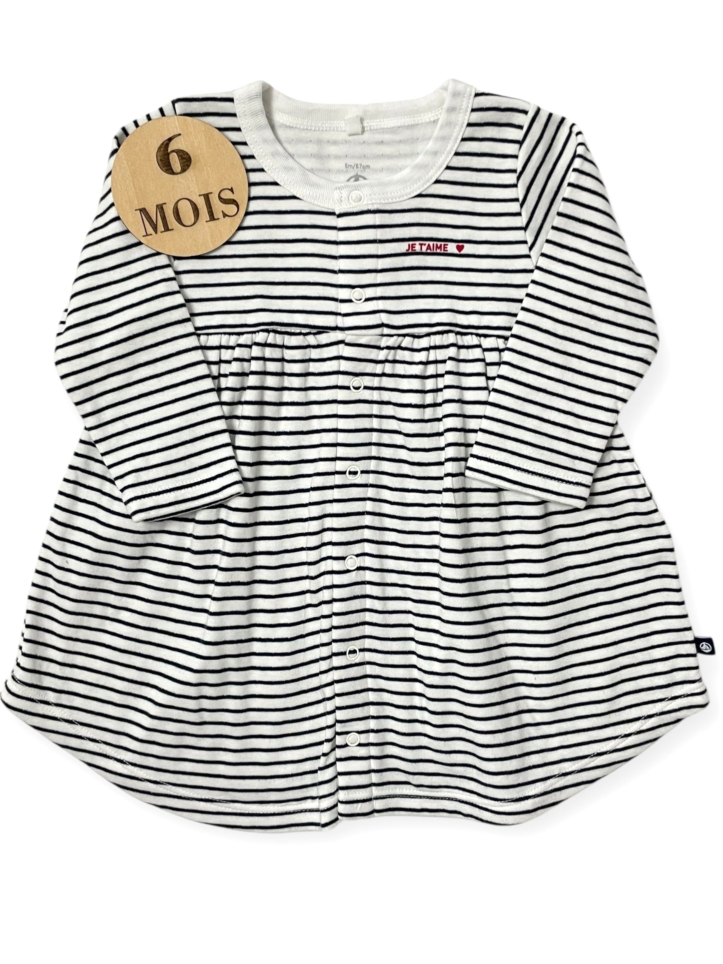 Robe rayée, Petit Bateau