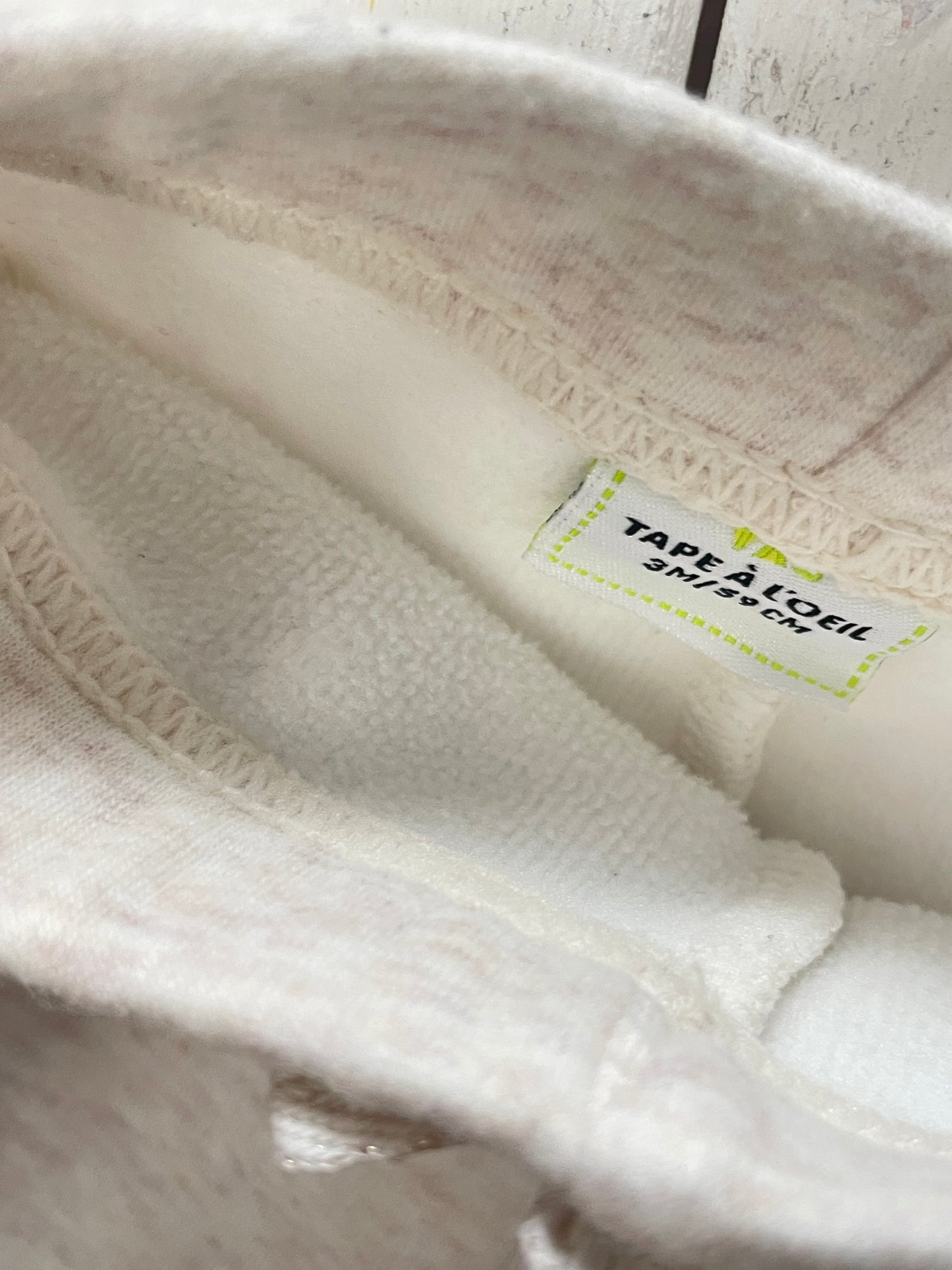 Legging crème, doublé polaire, TAO