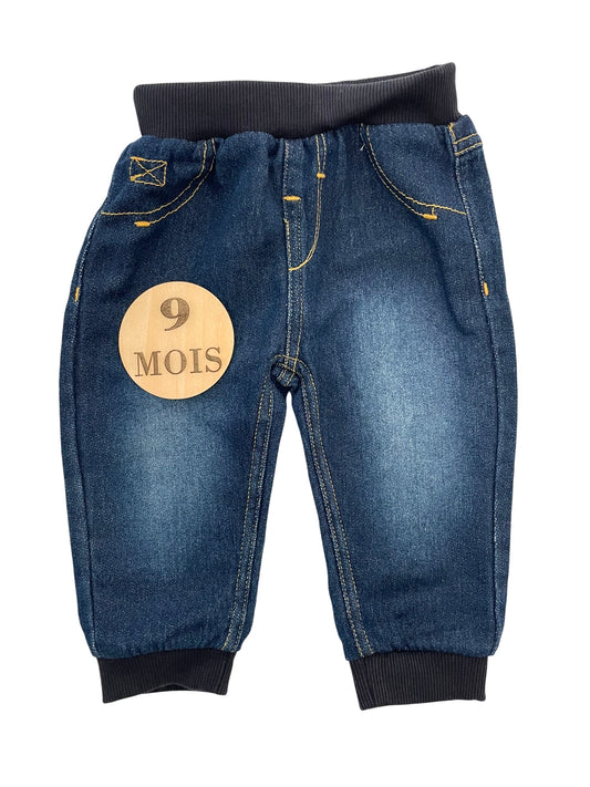 Jean, taille élastique, Pommette