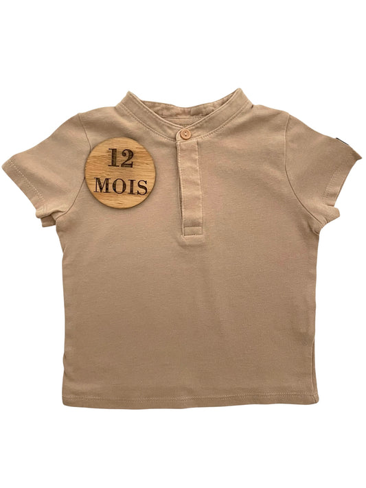 Tee-shirt beige, Kiabi