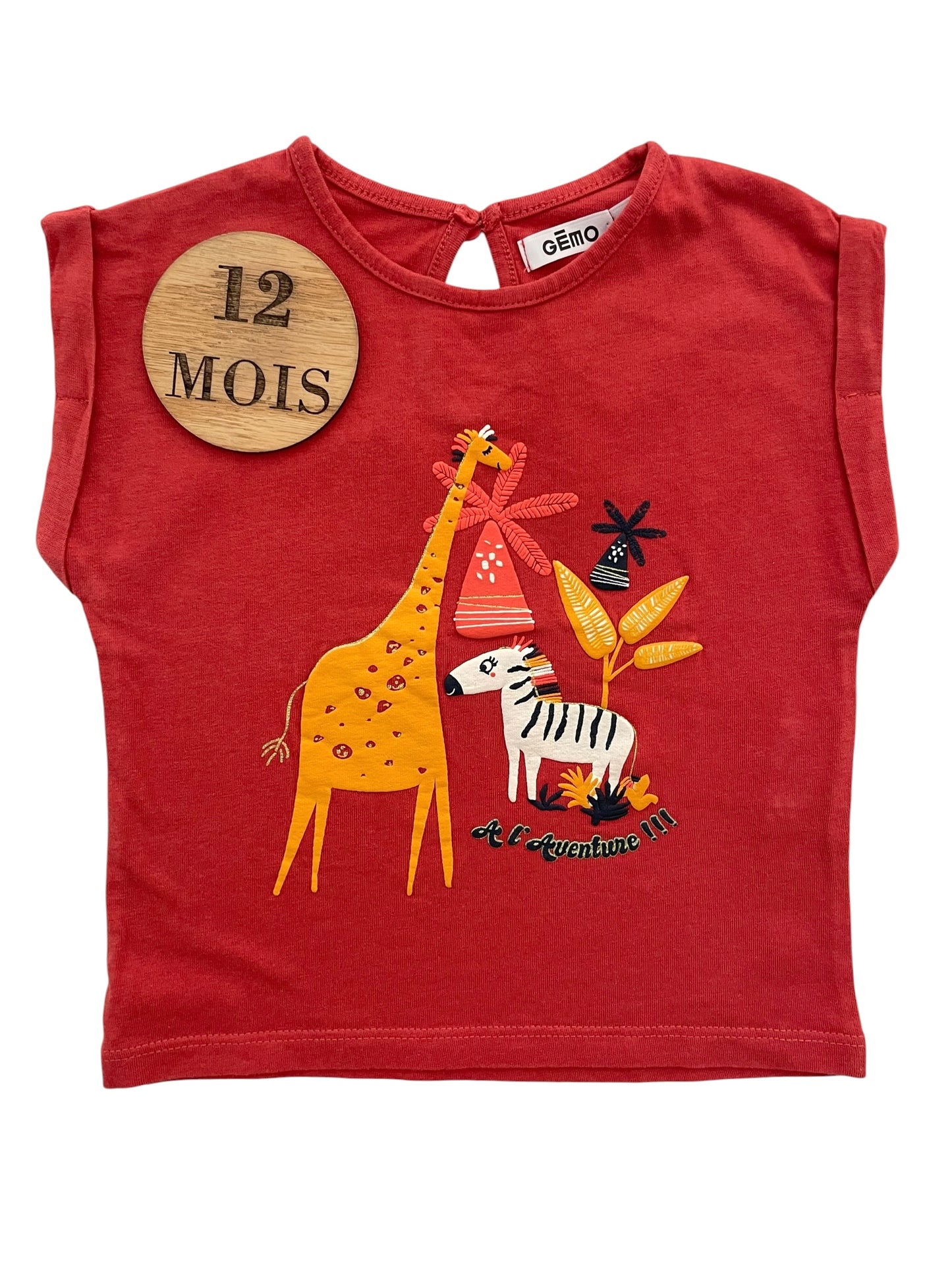 Tee-shirt girafe, Gémo