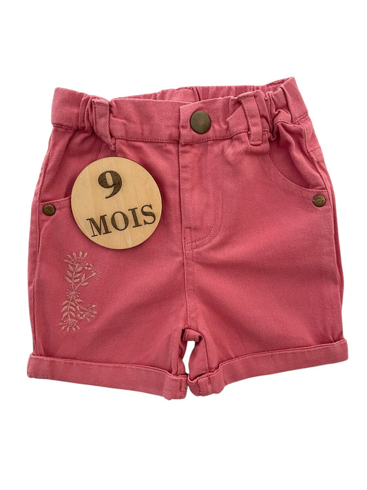 Short en jean rose, Tissaïa