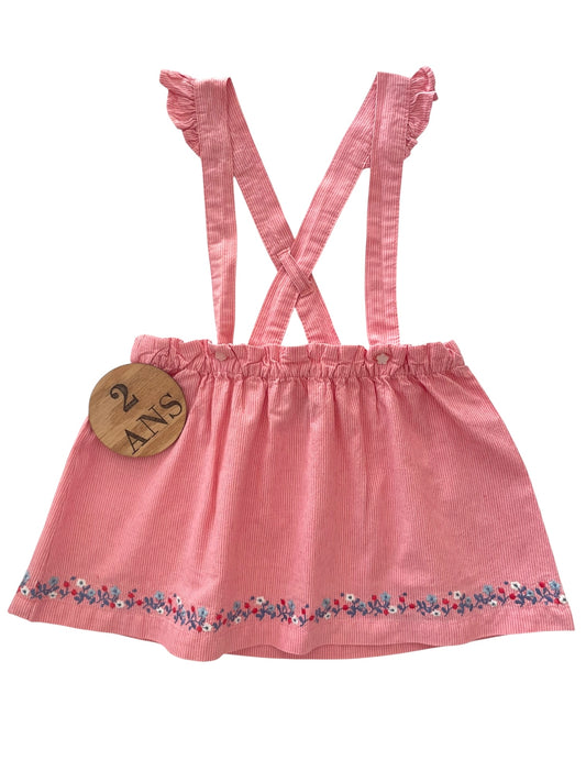 Jupe à bretelles, rose, Sergent Major