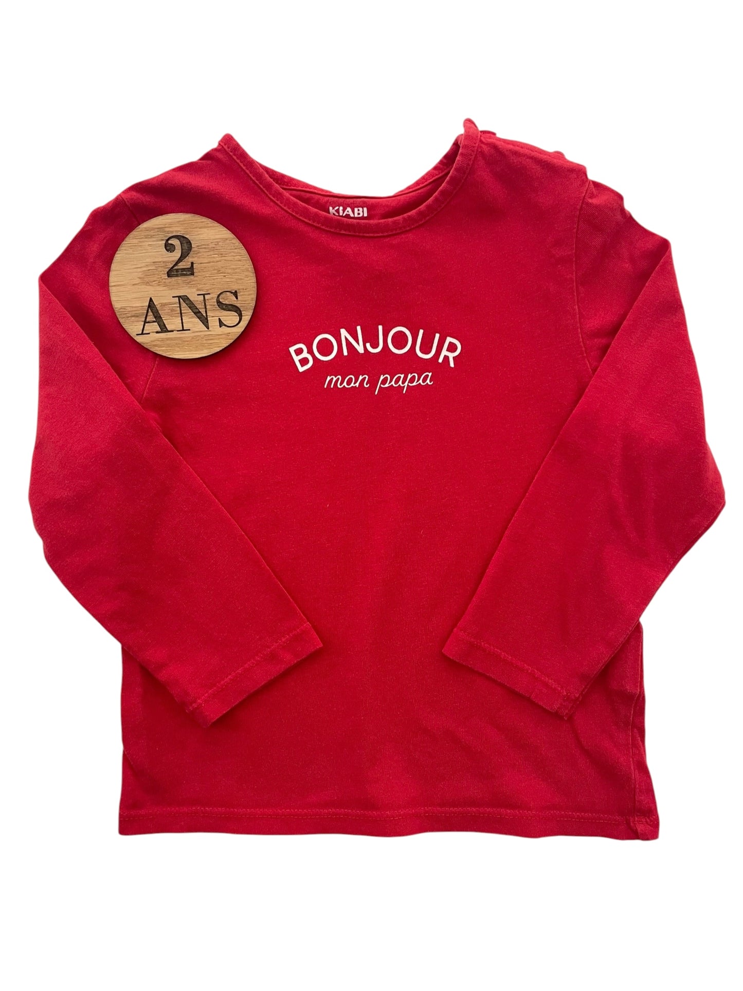 Tee-shirt rouge, Kiabi