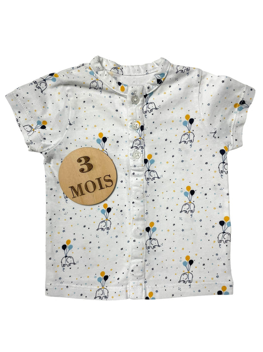 Tee-shirt, éléphant , Orchestra