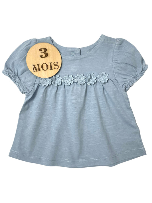 Blouse bleue, C&A